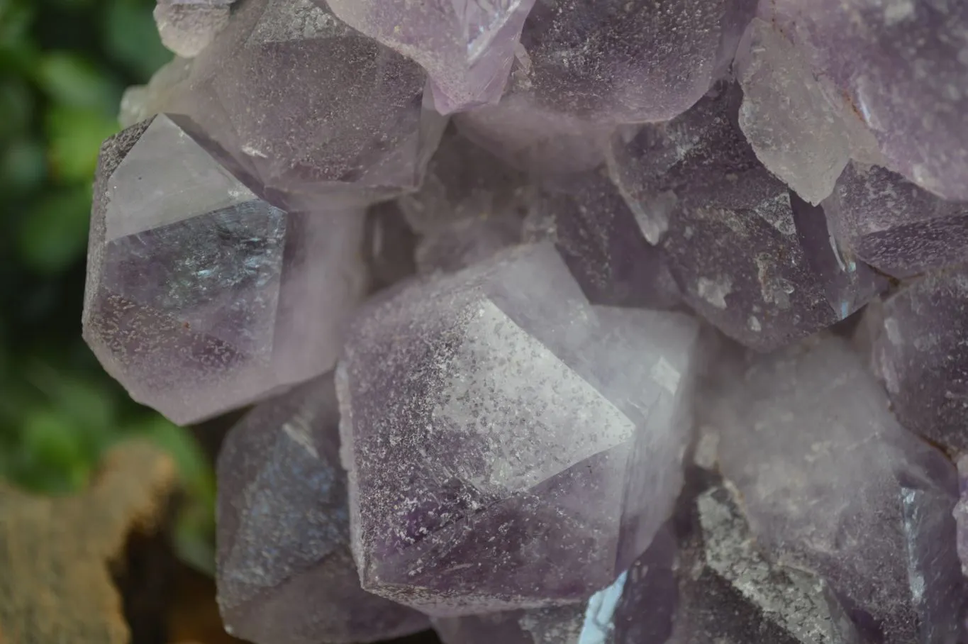 Natural Jacaranda Amethyst Clusters x 1 From Zambia