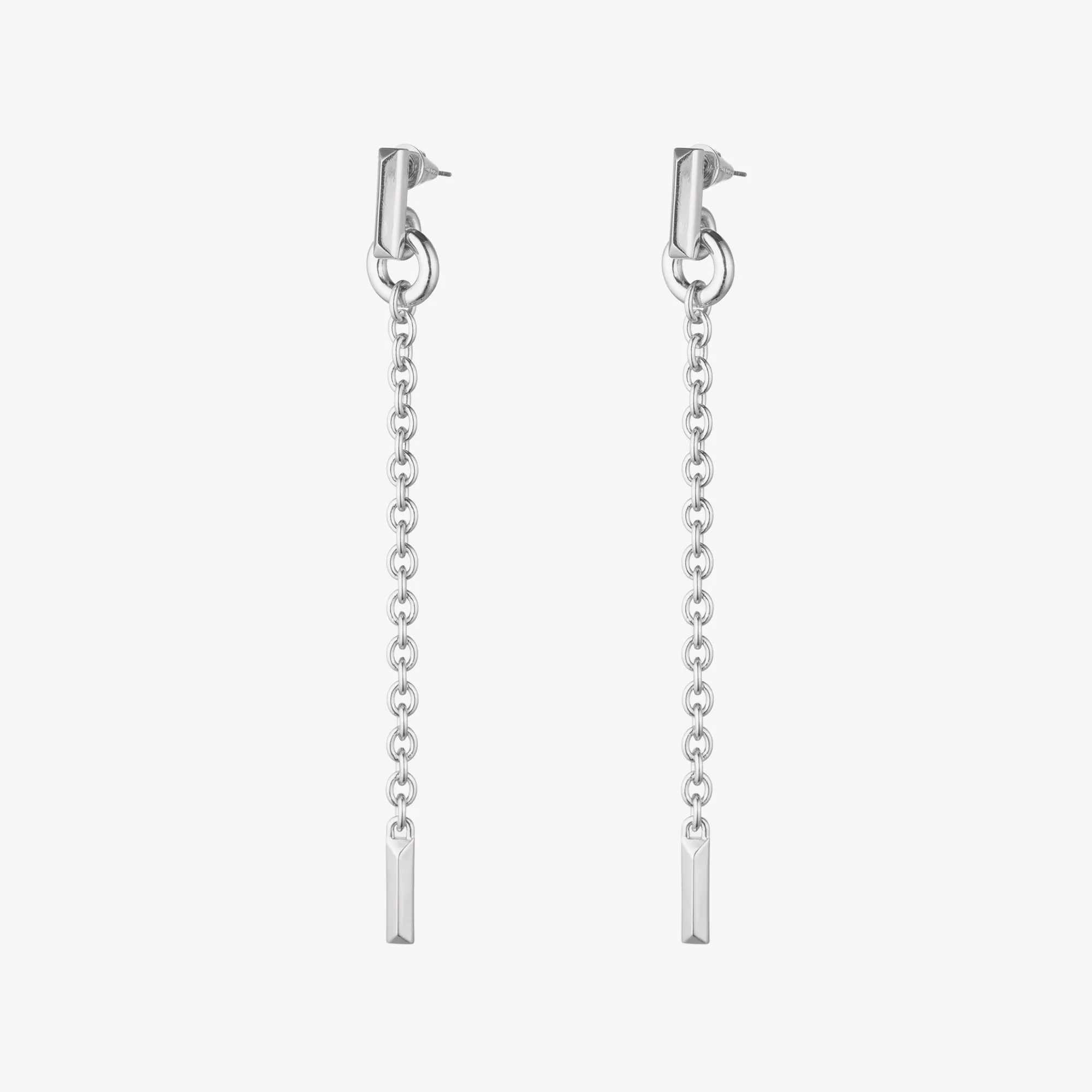 O-RING CHAIN EARRINGS