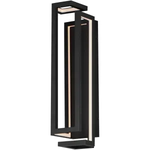 Penrose 24 in. LED Wall Light Black finish