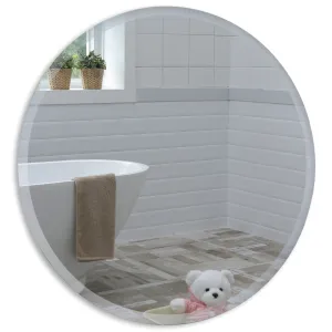 Rachel Round Bathroom Wall Mirror 2 Sizes 40Hx40Wcm and 60Hx60Wcm