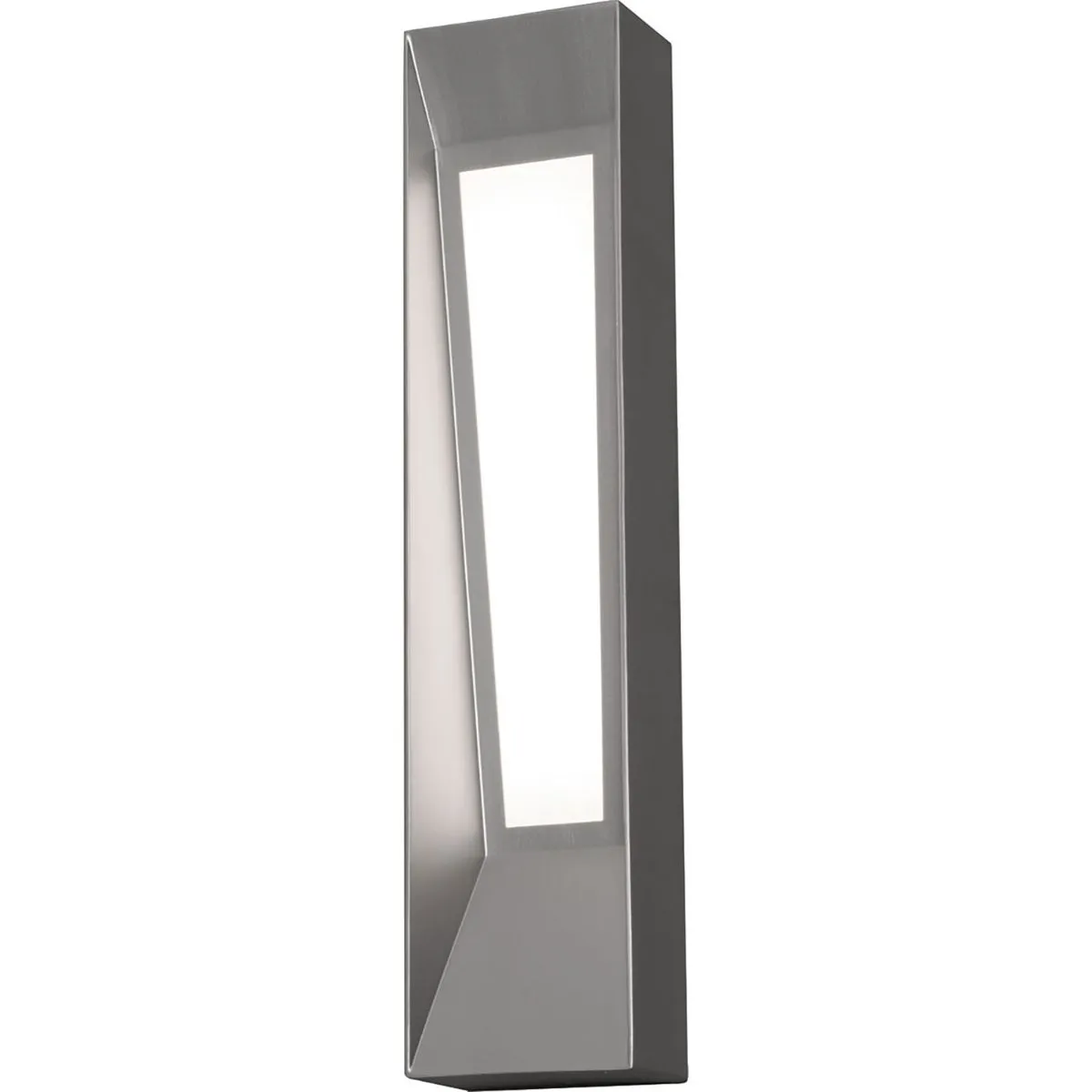 Rowan 18 in. LED Outdoor Wall Sconce Satin Nickel Finish