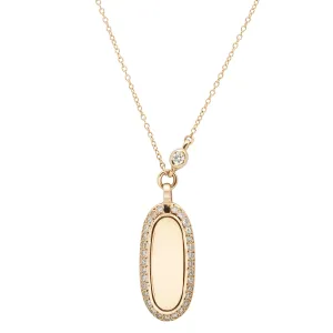 Simone Gold Pendant Necklace