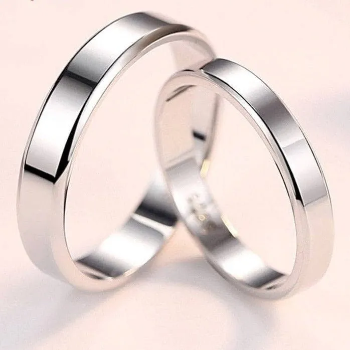 Simple Classic Wedding Promise Band