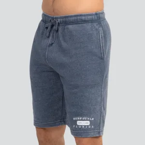 Simple Collegiate Burnout Shorts