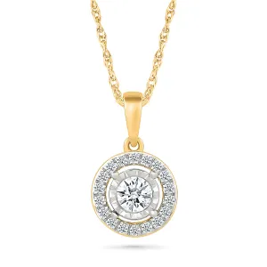 Simple Elegance Diamond Pendant