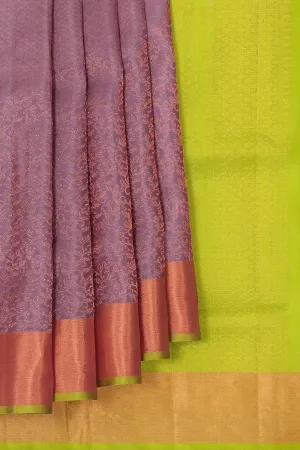 Simple Yet Elegant Purple Saree