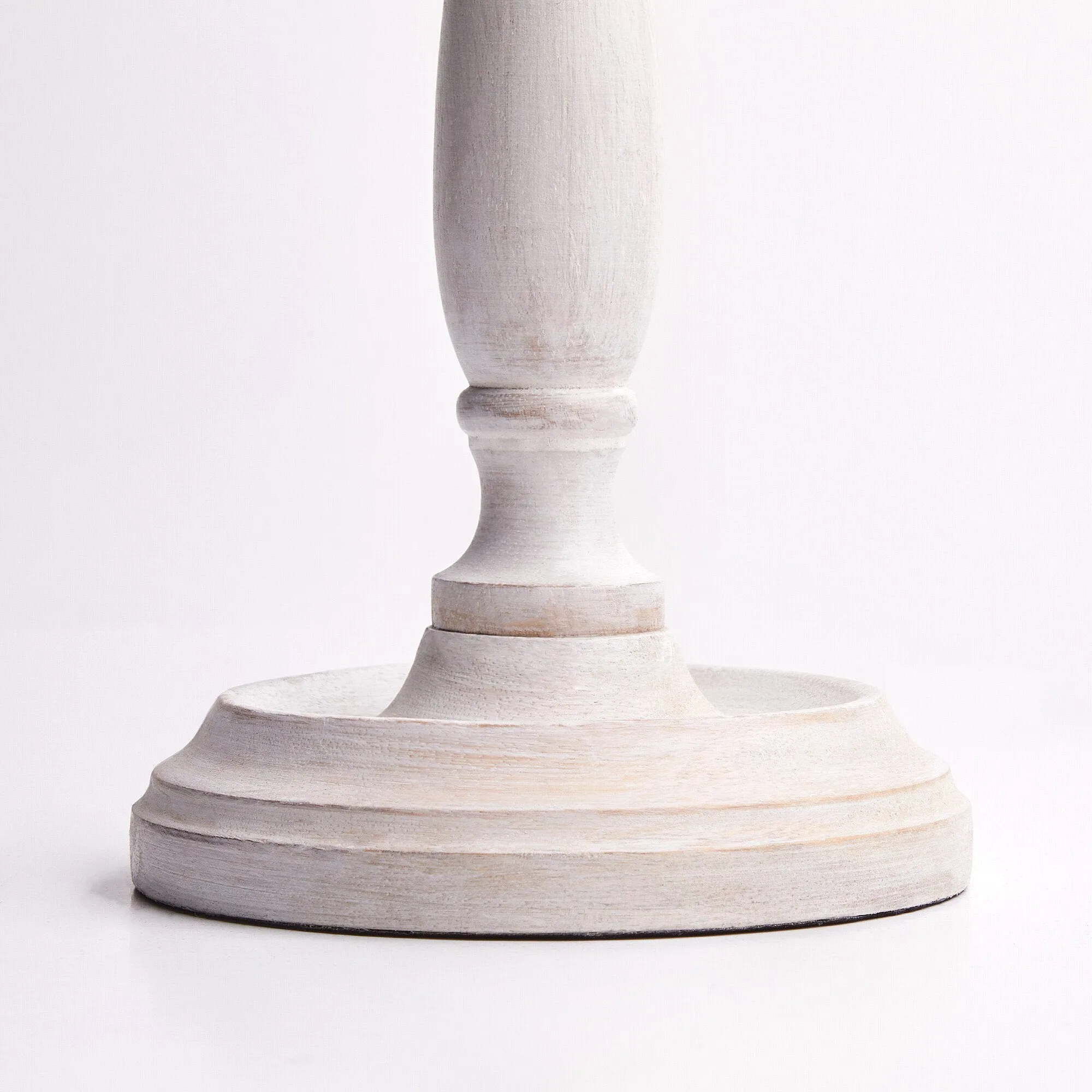 Sophie table lamp in natural whitewash