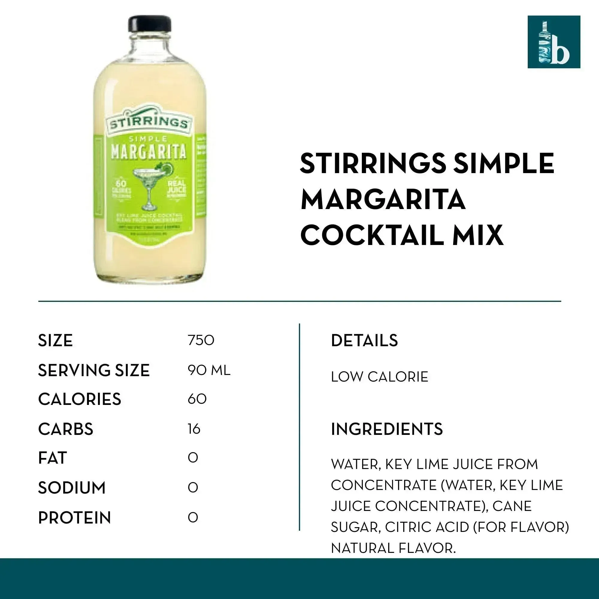 Stirrings Simple Margarita Cocktail Mix