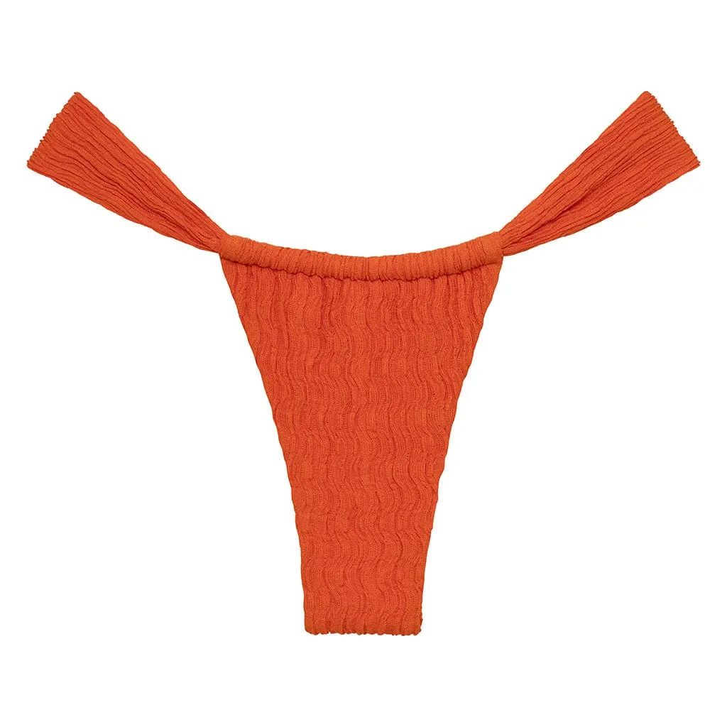 Tangerine Sandra Bikini Bottom