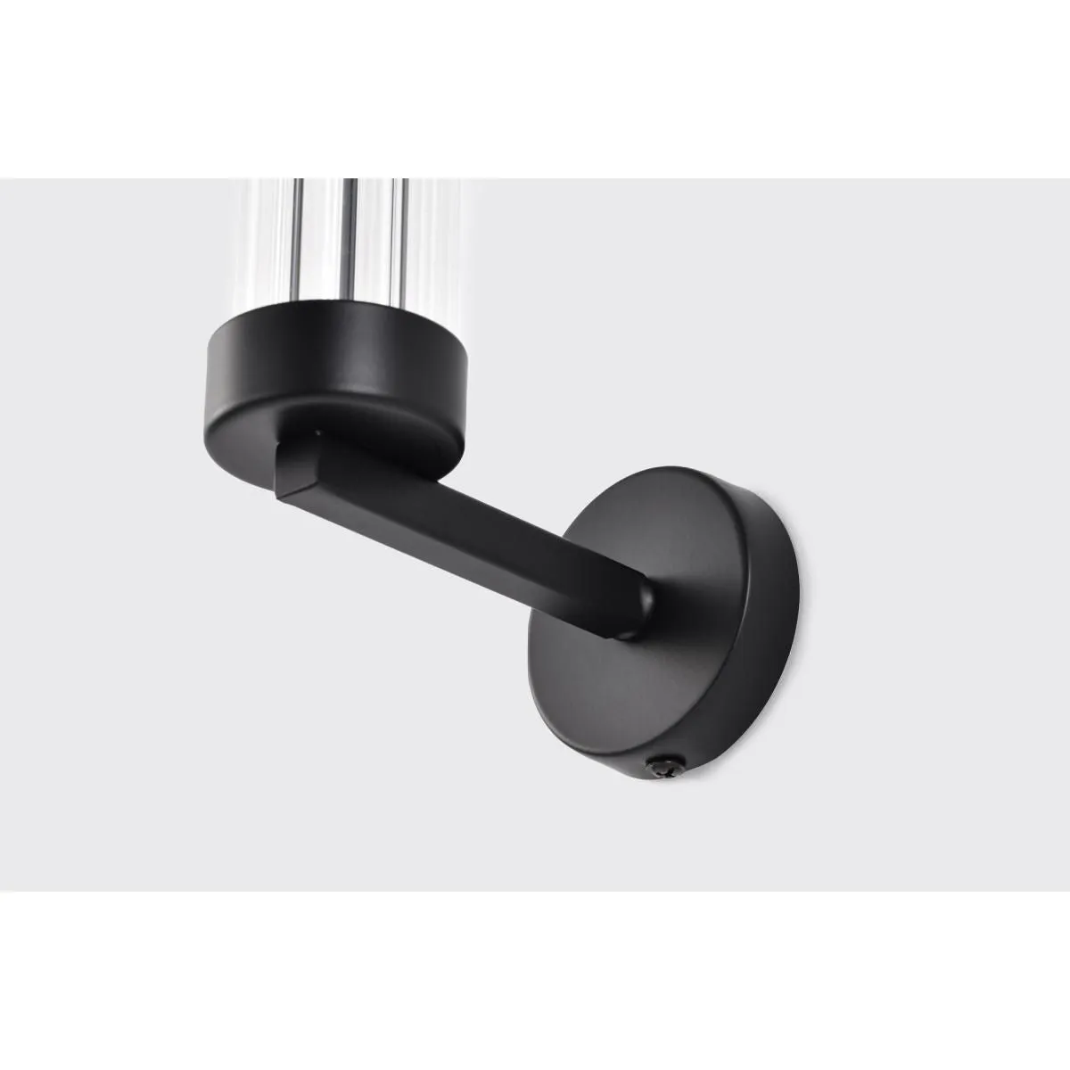 Teagon 23 in. Wall Sconce Matte Black Finish