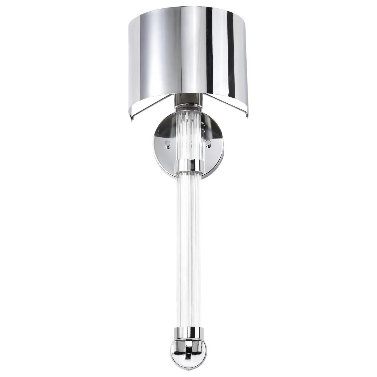 Teagon 23 in. Wall Sconce Polished Nickel Finish