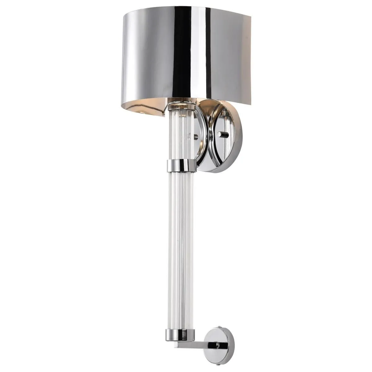 Teagon 23 in. Wall Sconce Polished Nickel Finish