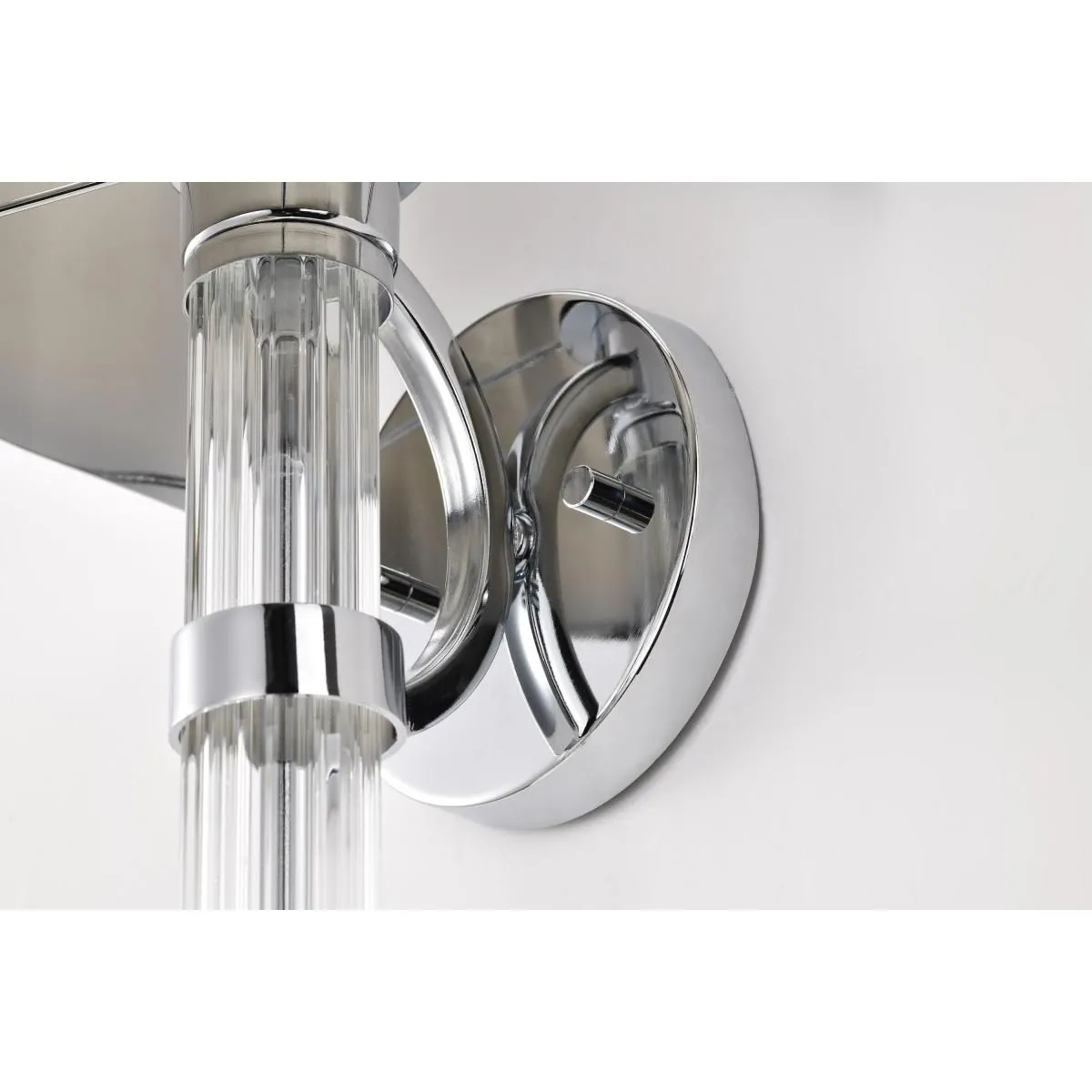 Teagon 23 in. Wall Sconce Polished Nickel Finish