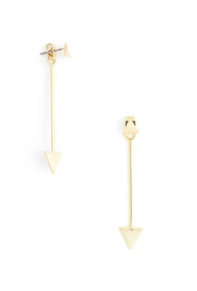 Triangle Drop Earrings