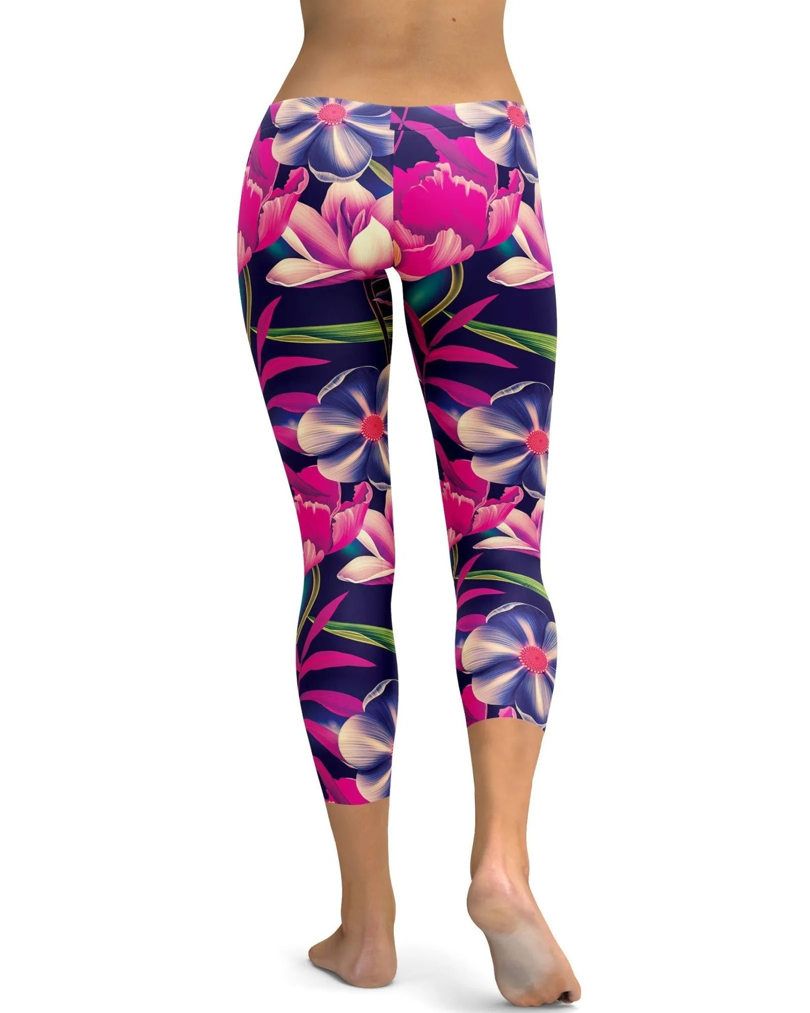 Tropical Floral Capris