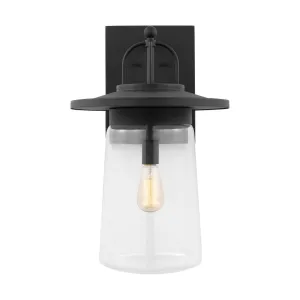 Tybee 22 In. Outdoor Wall Light Black Finish