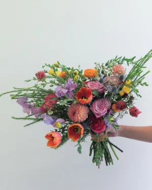 Vibrant Bridal Bouquet