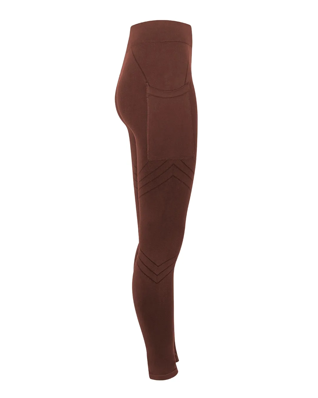 VIBRANT Pocket Leggings | Maroon