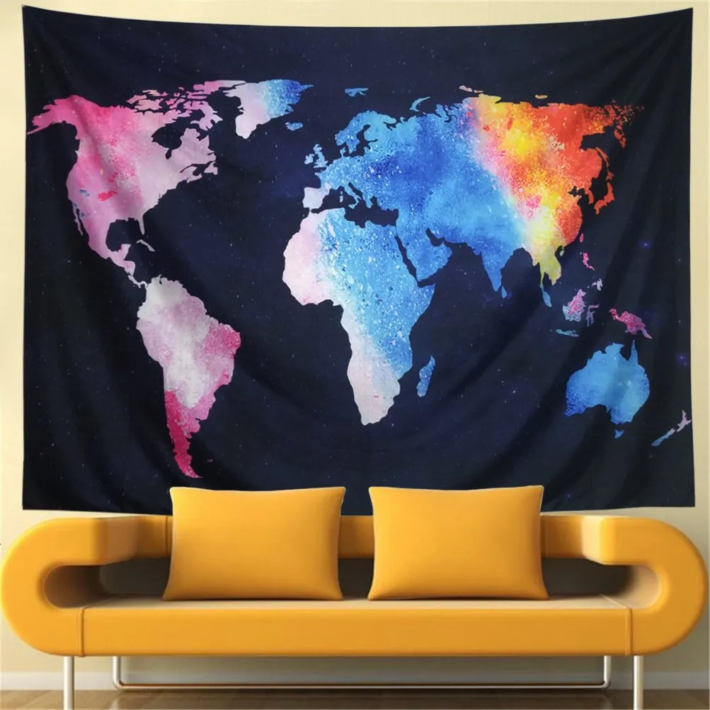 Vibrant World Tapestry