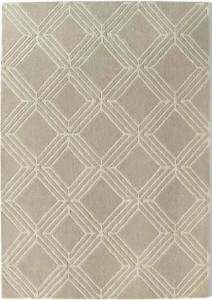 Vienna Mink Geometric Rug