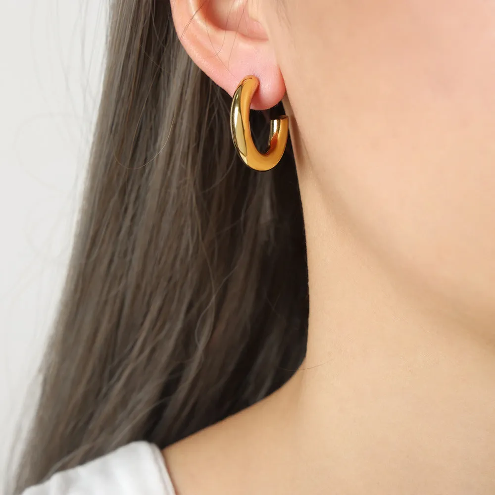 Women's Simple Fashion Hoop Earrings