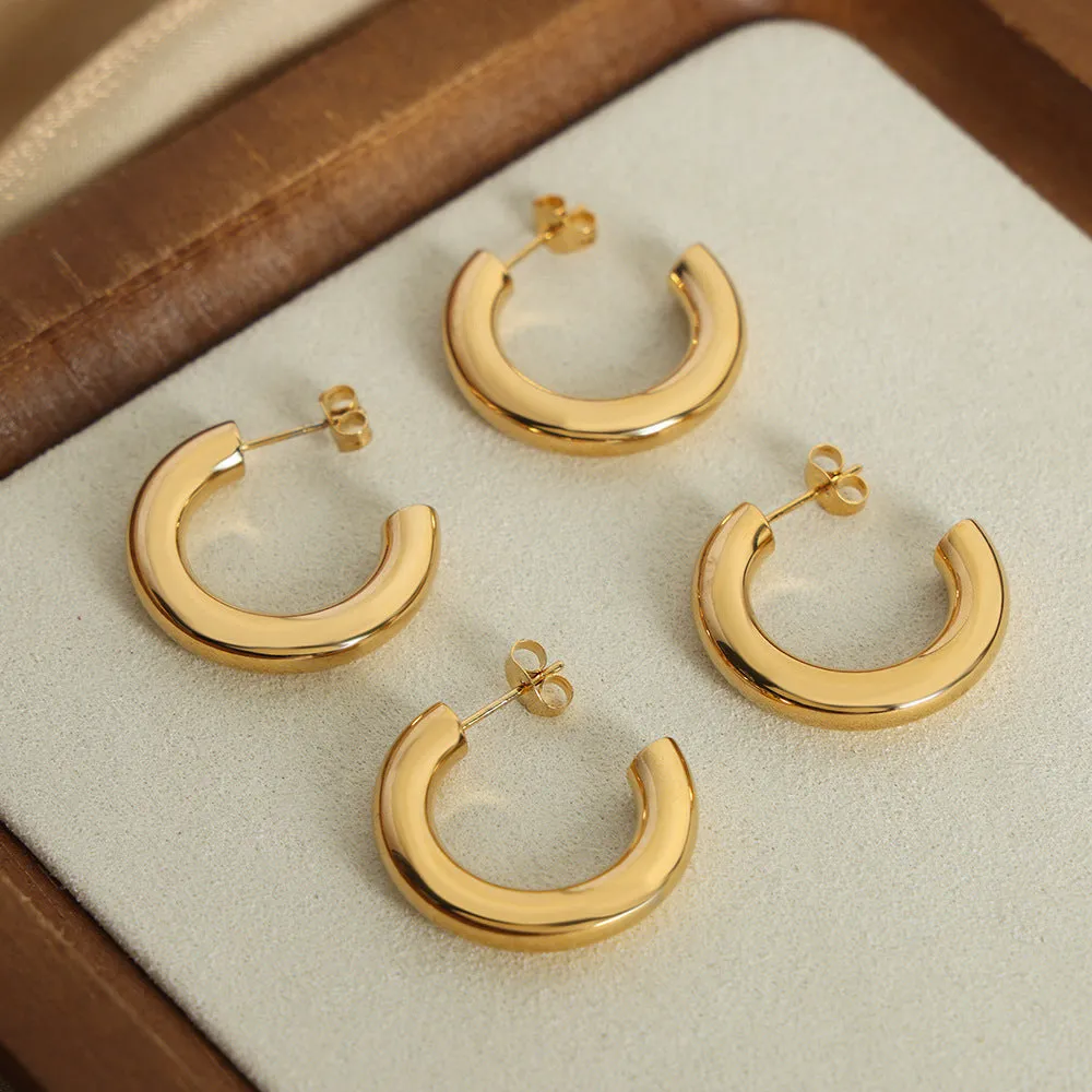 Women's Simple Fashion Hoop Earrings