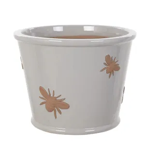 Woodlodge Grey Bee Pot 19cm